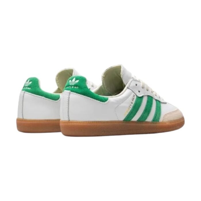 Adidas x Sporty & Rich Samba OG Cloud White Green - Image 5