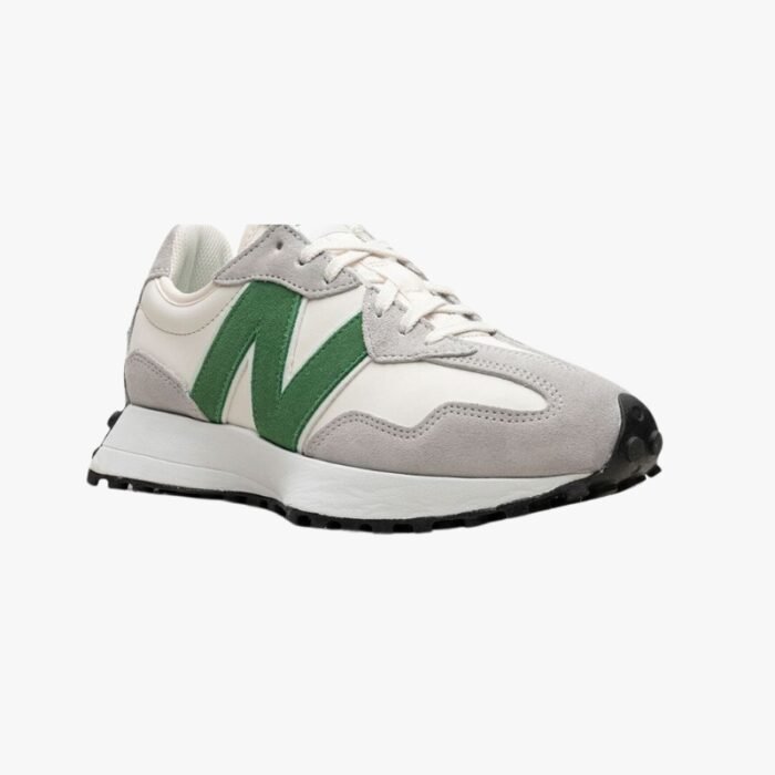 New Balance 327 – White Green - Image 3