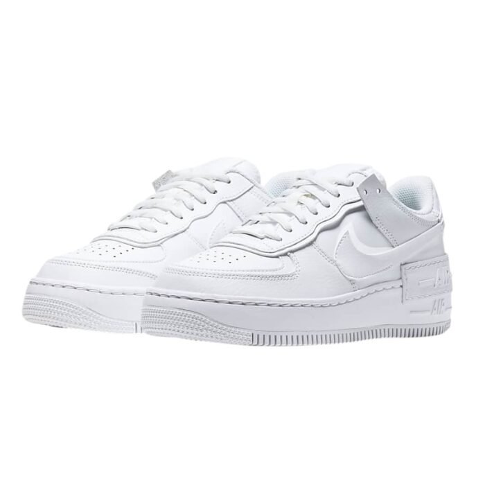 Nike Air Force 1 Low Shadow Triple White - Image 4