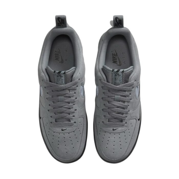 Nike Air Force 1 Low 07 LV8 Reflective Swoosh – Cool Grey - Image 5