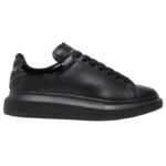 Alexander Mcqueen Oversized – Black Gloss Heel