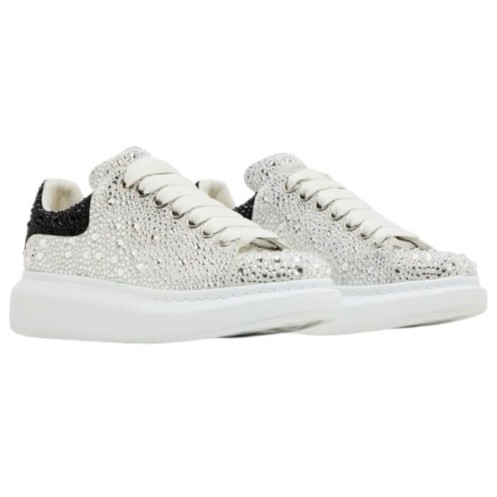 Alexander Mcqueen Oversized Crystal-Embellished White - Image 4