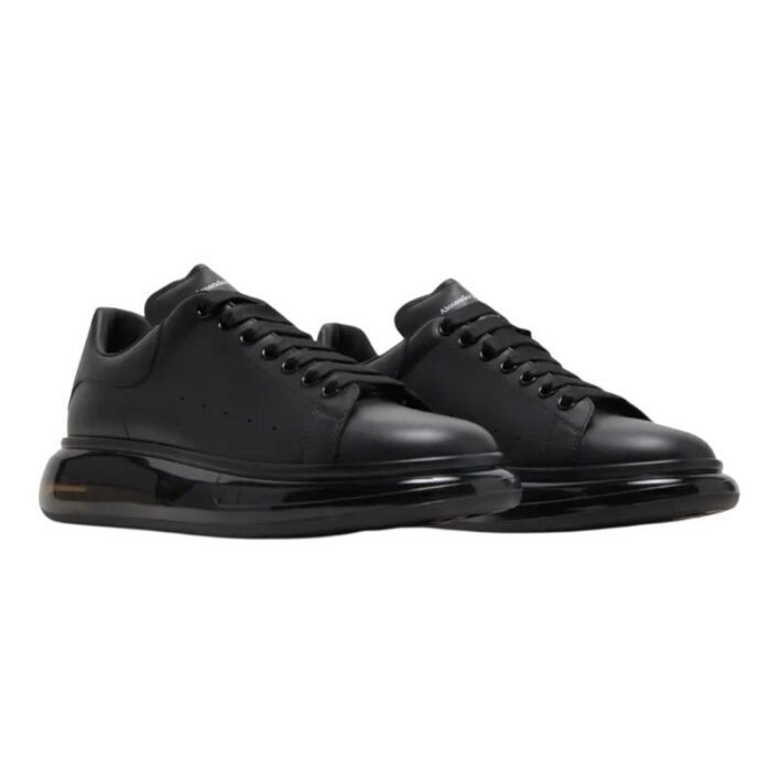 Alexander Mcqueen Oversized – Black Shiny Sole - Image 5