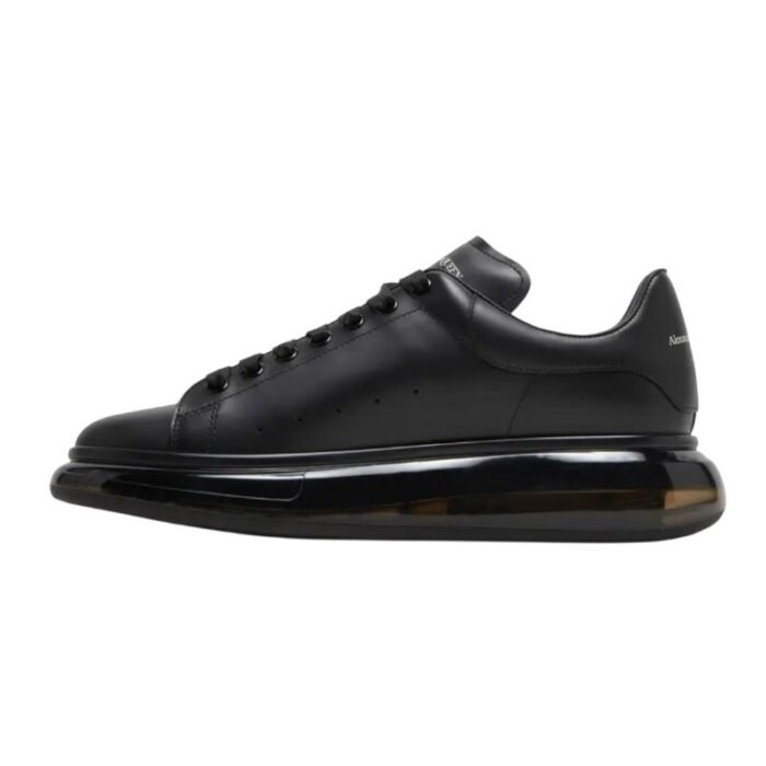 Alexander Mcqueen Oversized – Black Shiny Sole - Image 4