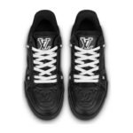 Louis Vuitton Trainer – Black Embossed Monogram - Image 2