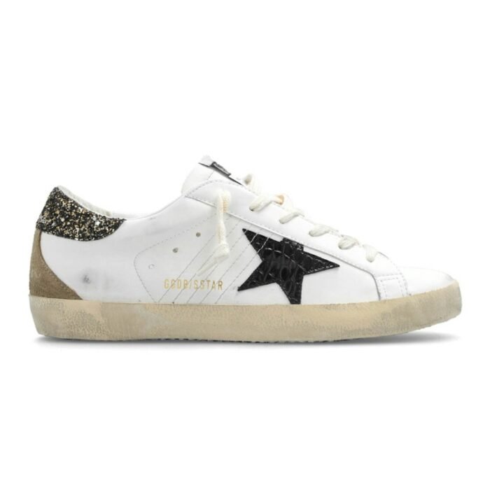 Golden Goose Super-Star – White Ice Silver Aquamarine - Image 1
