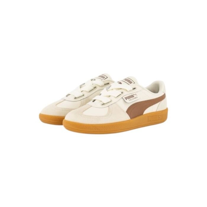PUMA Palermo Wide Lace Sd ‘Frosted Ivory Brown Mushroom - Image 5