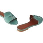 Loropiana Summer Charms Sandal Suede Goatskin Camu Fruit - Image 4