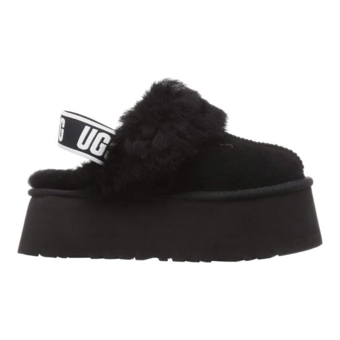 UGG Funkette Slipper – Black - Image 1