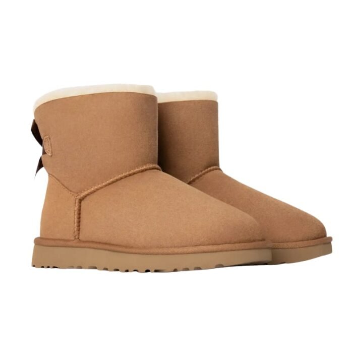 UGG Mini Bailey Bow II – Chestnut - Image 5
