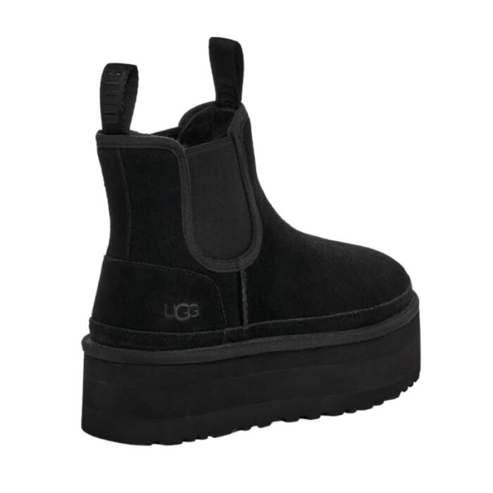 UGG Neumel Platform Chelsea Boot – Black - Image 3