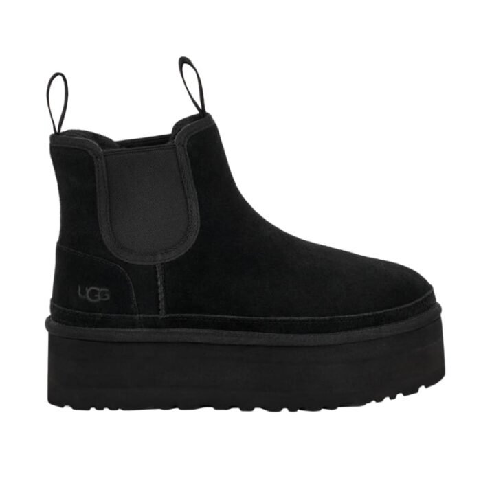 UGG Neumel Platform Chelsea Boot – Black - Image 1