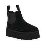 UGG Neumel Platform Chelsea Boot – Black - Image 4