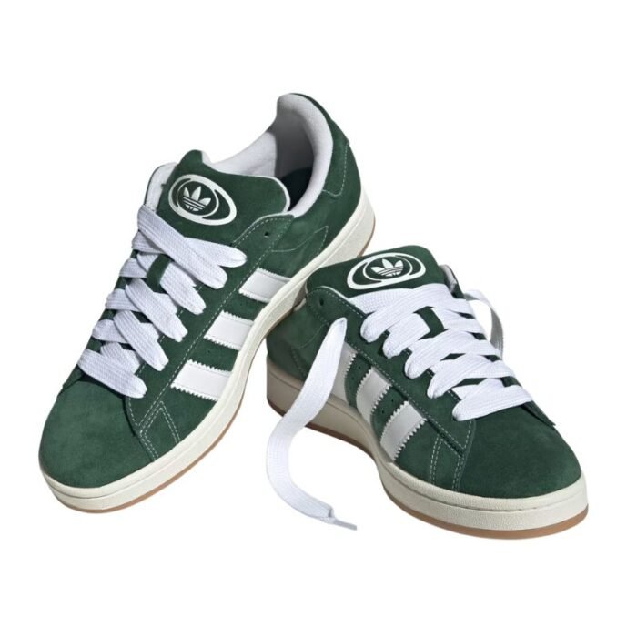 Adidas Campus 00s – Crystal Dark Green Cloud White - Image 4