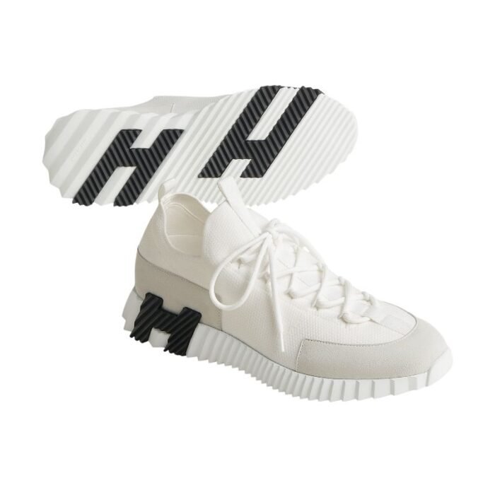 Hermes Lift Slip-On Sneaker Blanc - Image 4