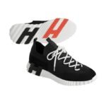 Hermes Lift Slip-On Sneaker Noir / Blanc - Image 5