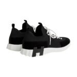 Hermes Lift Slip-On Sneaker Noir / Blanc - Image 4