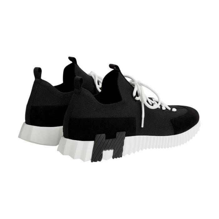 Hermes Lift Slip-On Sneaker Noir / Blanc - Image 4