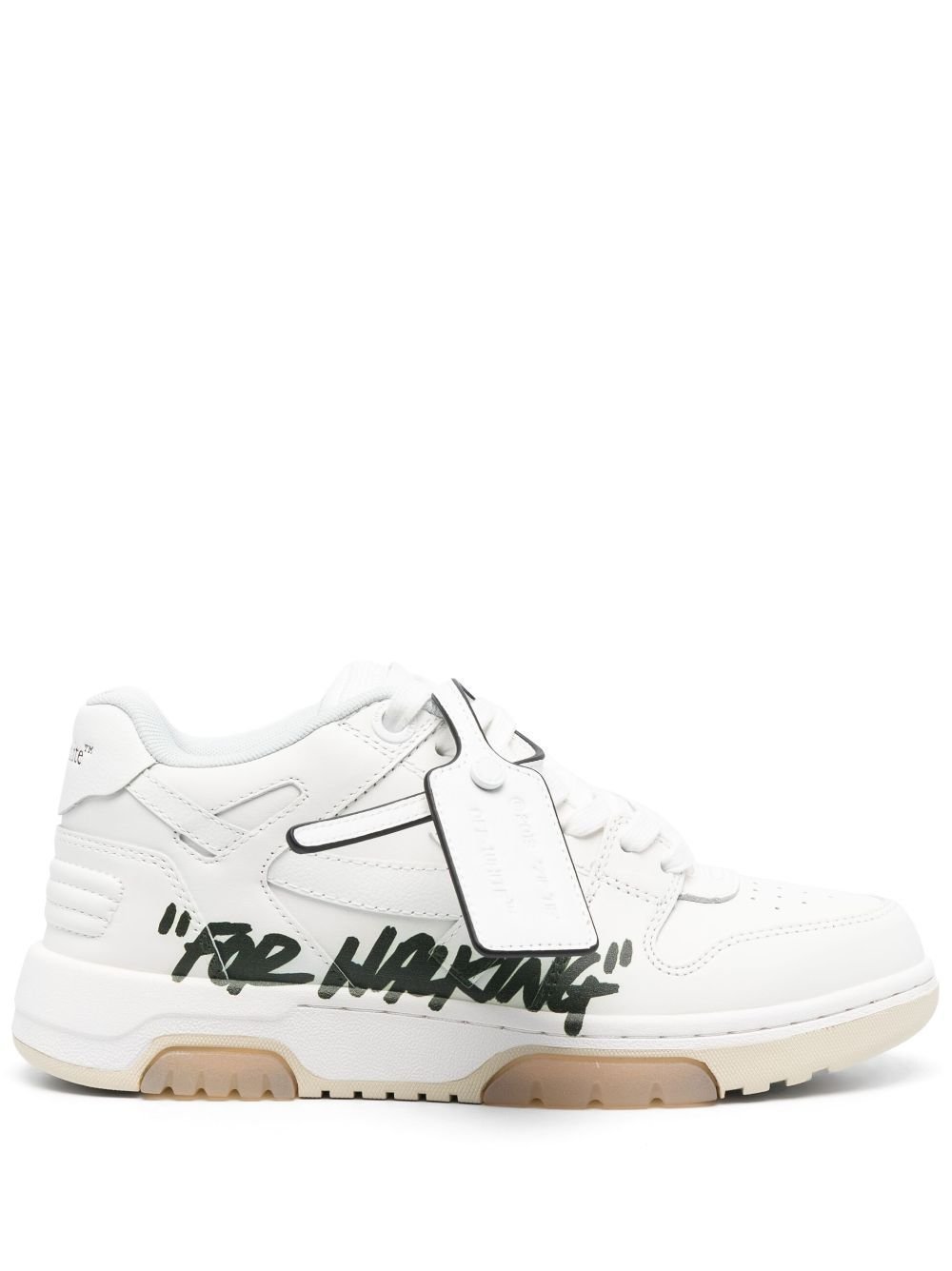 IMG_1503.jpeg OFF-WHITE Out Of Office OOO Low Tops For Walking White Black - Image 1