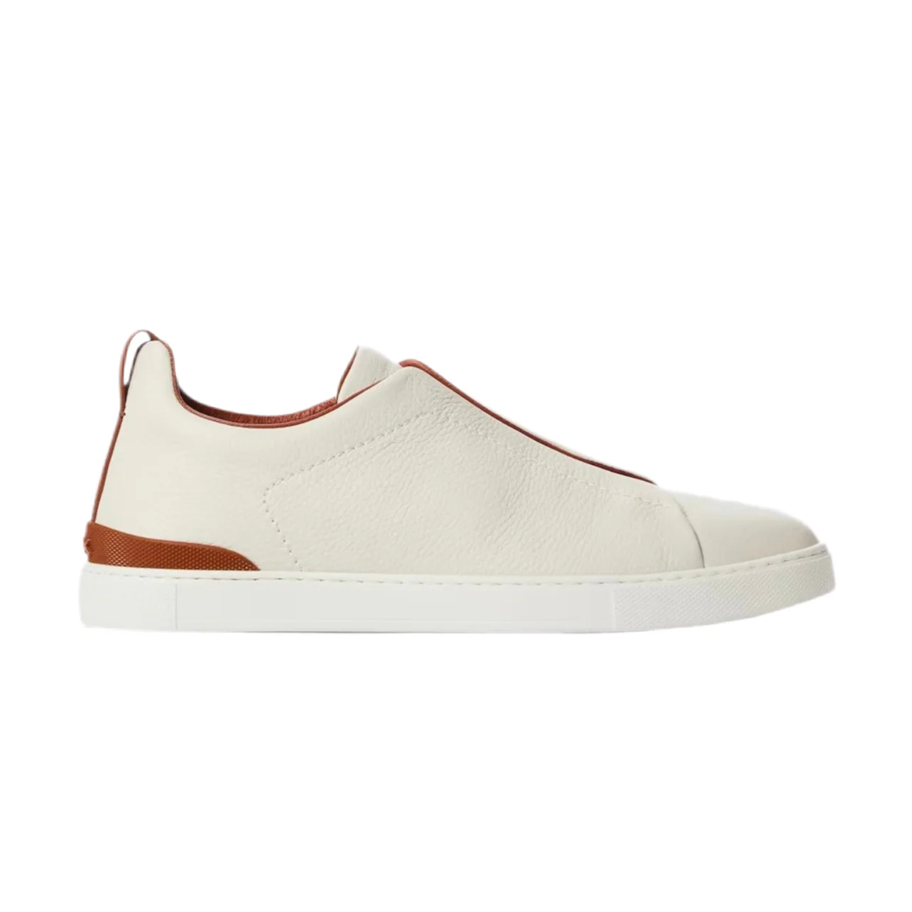 IMG_3418.webp Zegna Triple Stitch leather sneakers WHITE TRIPLE STITCH - Image 1
