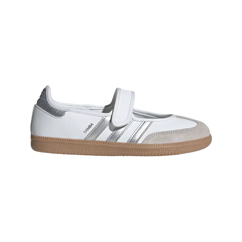 IMG_3980.webp Adidas Samba Jane White Sliver Metallic - Image 1