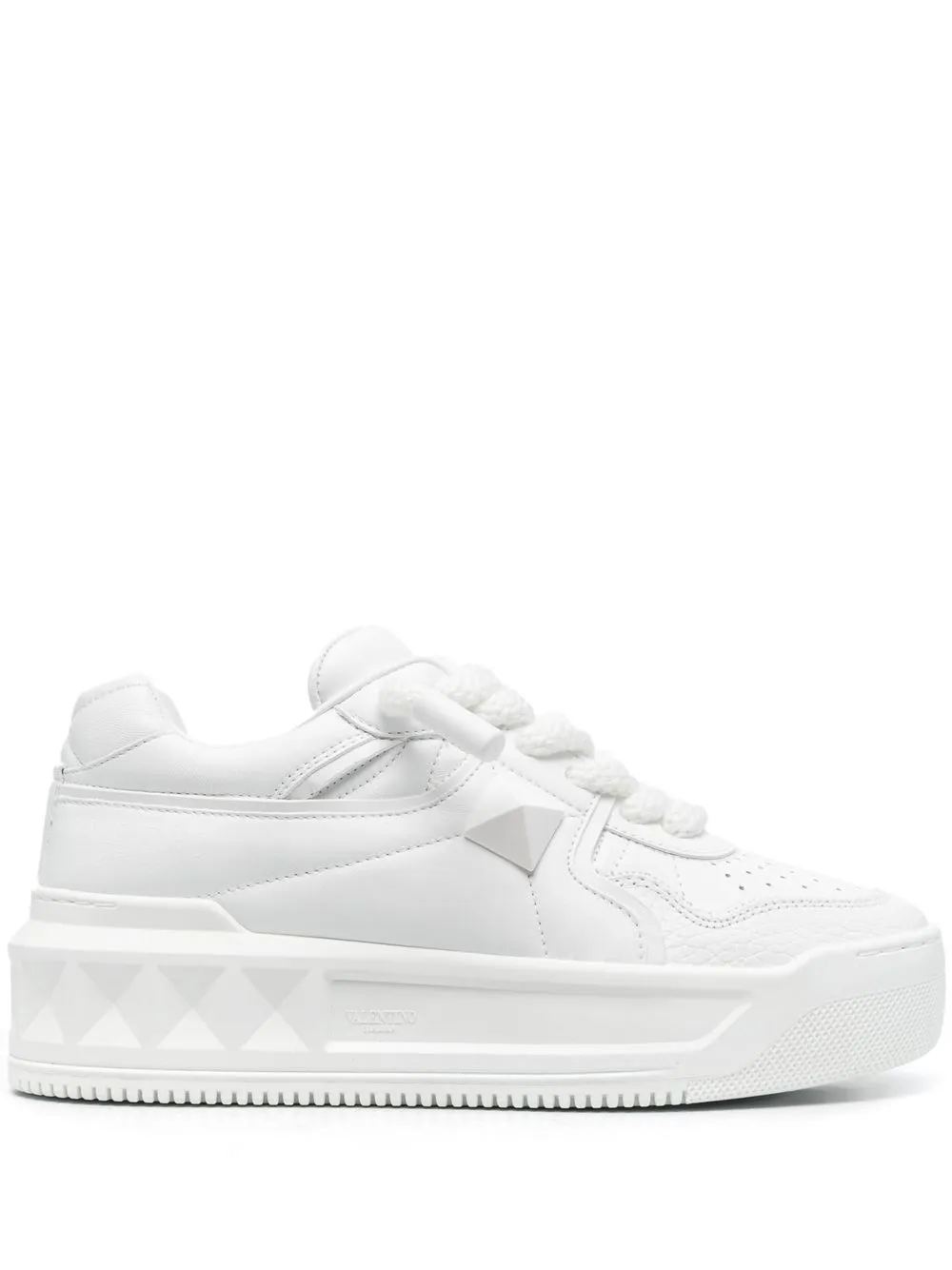 IMG_5375.webp Valentino Garavani One Stud XL White leather - Image 1