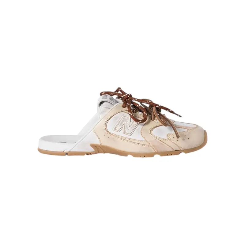 IMG_7238.webp NEW BALANCE 530 X MIU MIU NEUTRAL MULES - Image 1