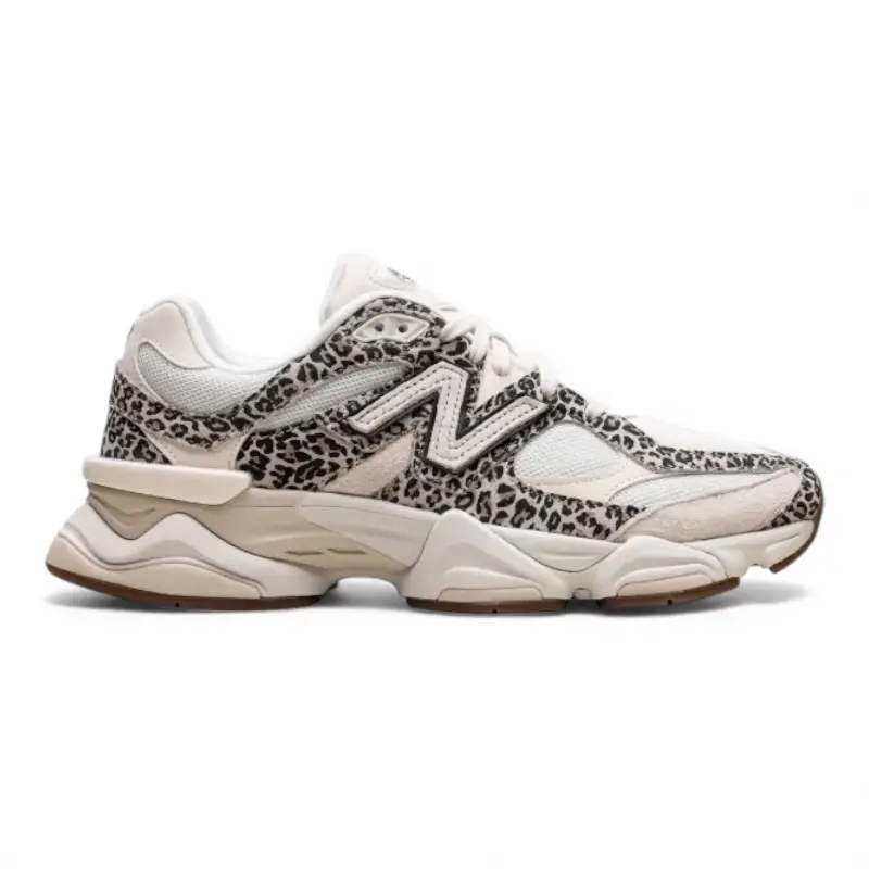 IMG_7335.webp New Balance New Balance 9060 Trainers In Leopard Print - Image 1