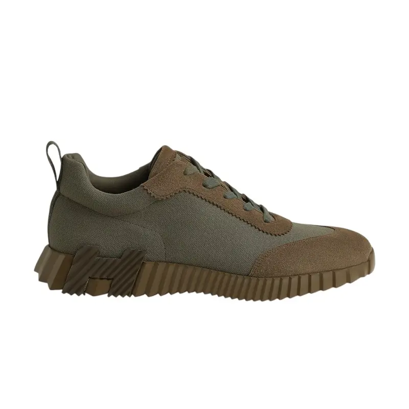 IMG_7371.webp Hermes Bouncing Sneaker “Vert Toundra/Green” - Image 1