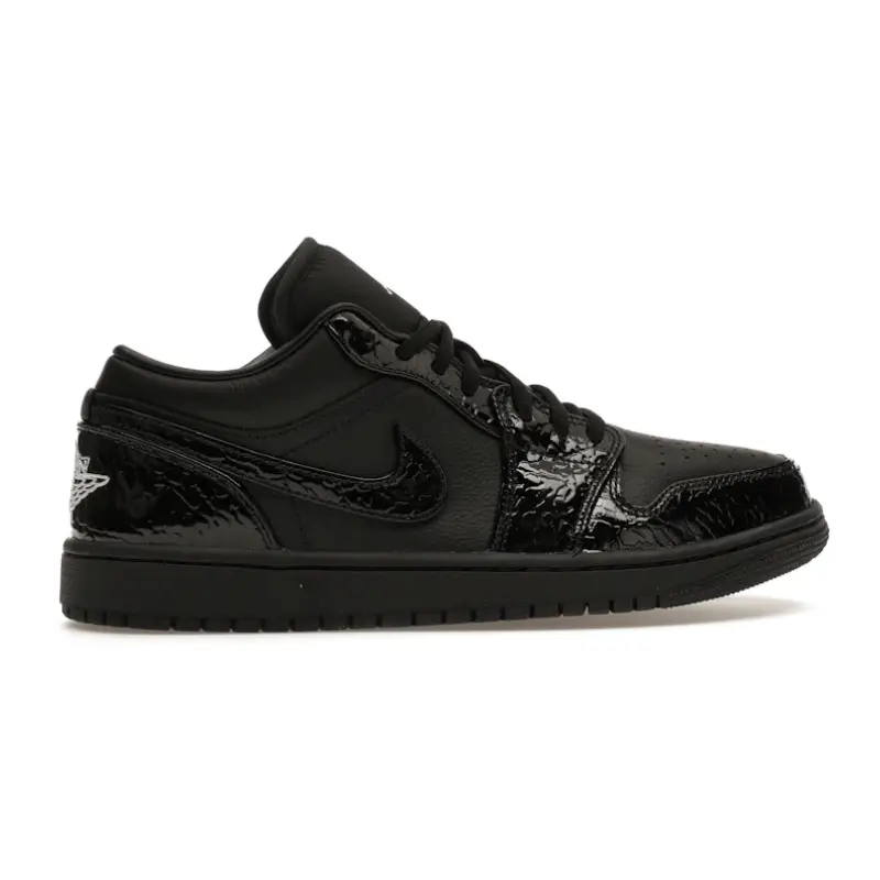 IMG_7402.webp Jordan 1 Low SE Patent – Elephant Black - Image 1