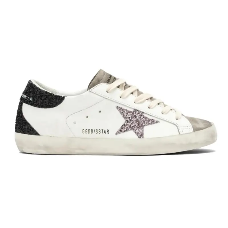 IMG_7457.webp Golden Goose Super Star – White Black Cream Glitter - Image 1