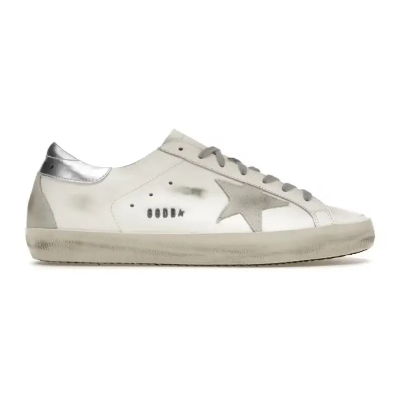 IMG_7464.webp Golden Goose Super-Star – White Silver - Image 1