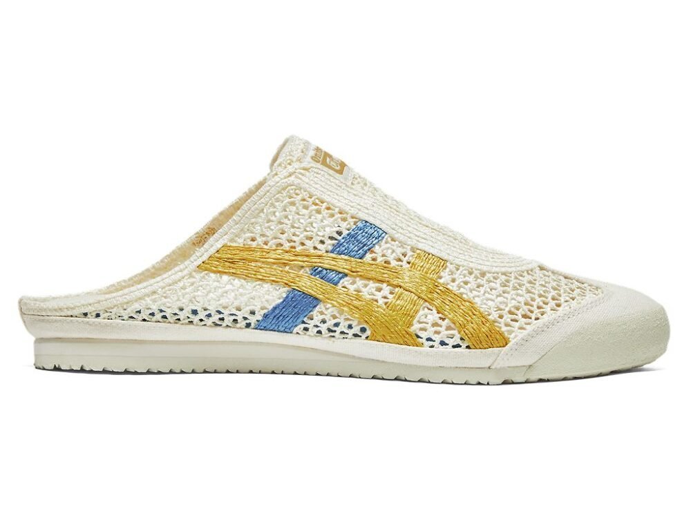IMG_7468.jpeg Onitsuka Tiger Mexico 66 Sabot Cream/Mustard - Image 1