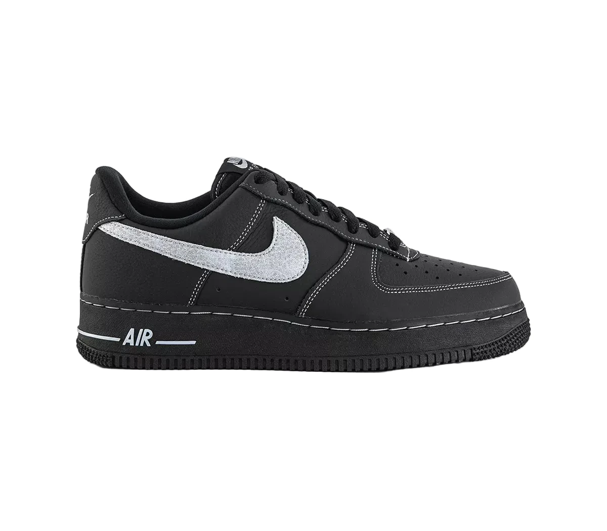 IMG_7787.webp Air Force 1 07 Trainers Black Wolf Grey Black Black - Image 1