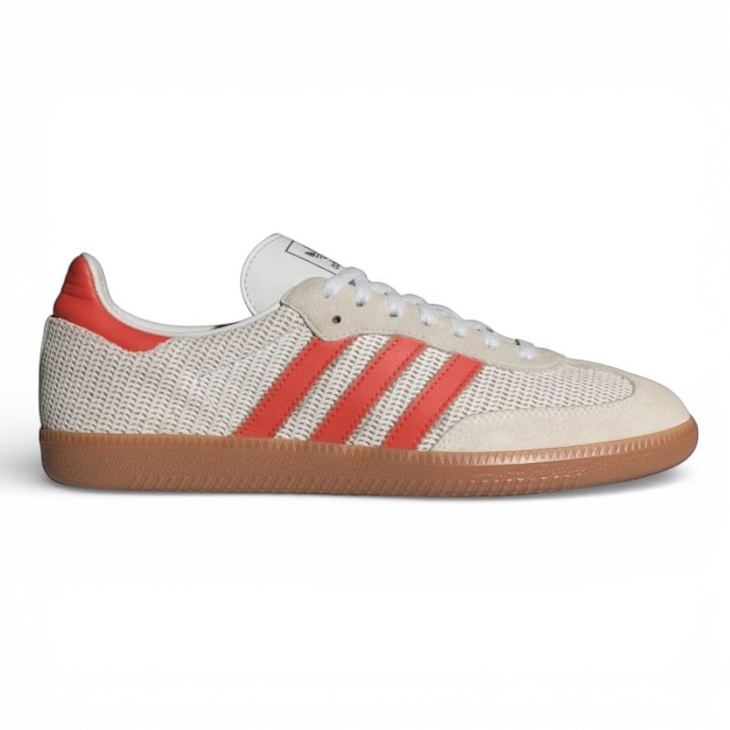 IMG_8042.jpeg Adidas Samba OG CRYSTAL WHITE / PRELOVED RED / GUM - Image 1