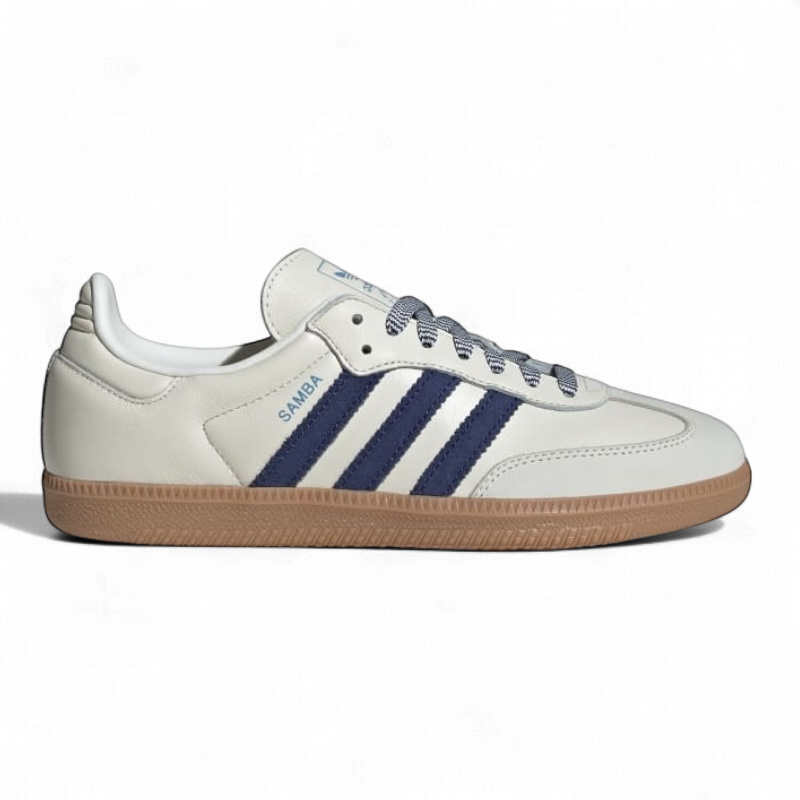 IMG_8202.png Adidas Samba OG “Off White Dark Blue” - Image 1