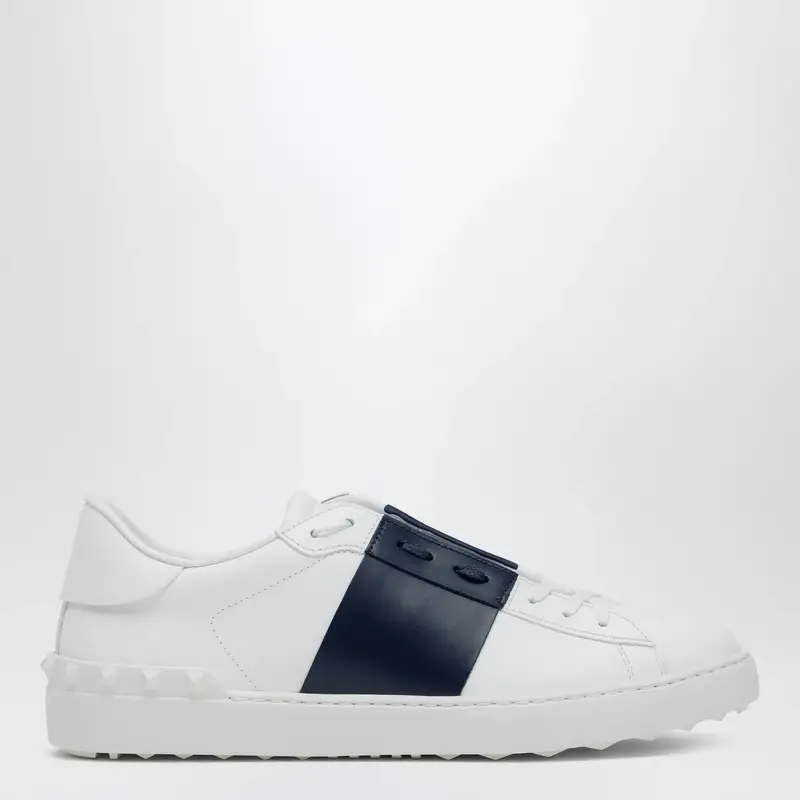 IMG_8889.webp VALENTINO OPEN SNEAKER ‘WHITE DARK BLUE’ - Image 1