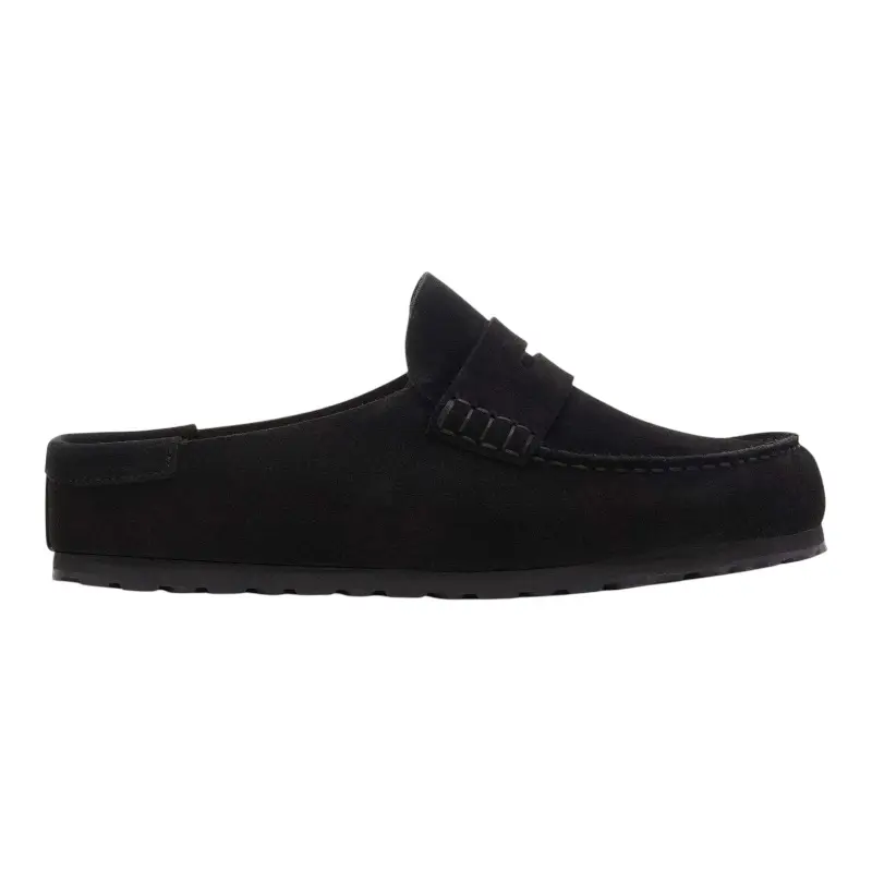 IMG_9990.webp BIRKENSTOCK Naples Wrapped Suede Leather in Color Black | - Image 1