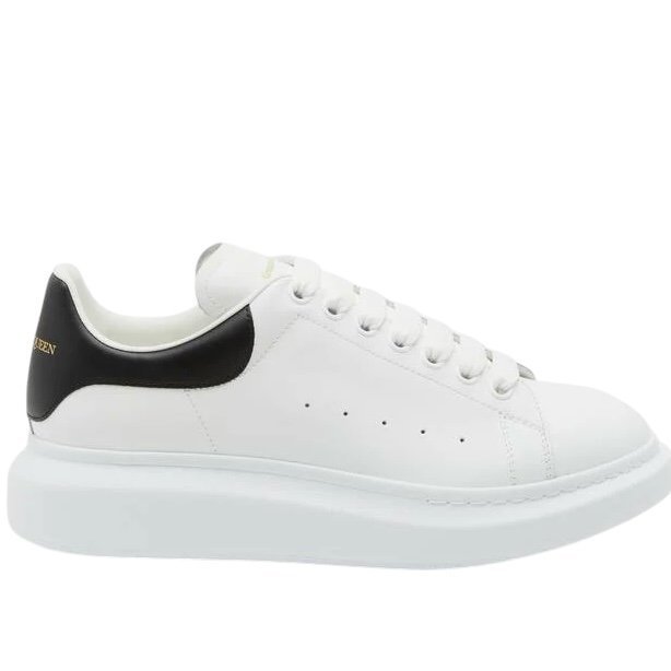 Photoroom_20250313_220118.jpeg Alexander McQueen Oversized Ivory Black Leather - Image 1