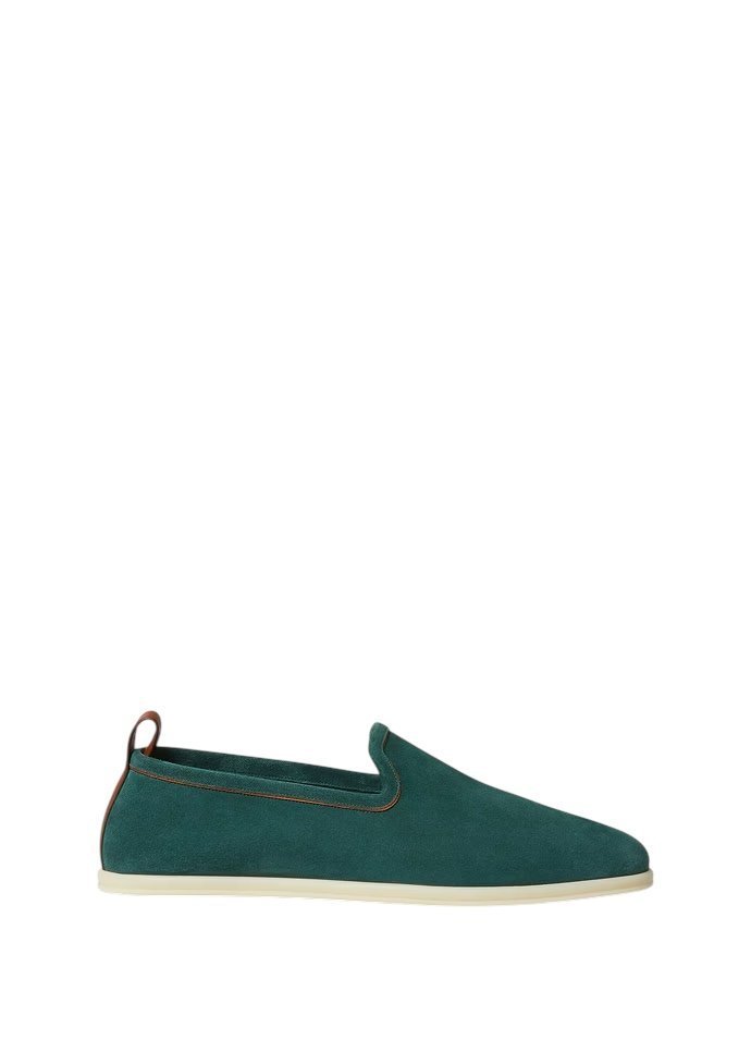 Photoroom_20250903_033011.jpg Loro Piana Venice Walk Loafer Conifer - Image 1